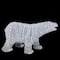 28" Lighted Commercial Grade Acrylic Polar Bear Christmas Display Decoration